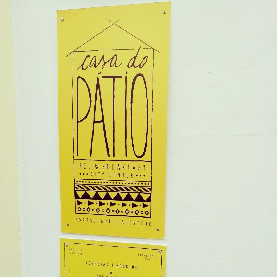 Casa Do Patio- Bed & Breakfast- City Center Portalegre Eksteriør billede